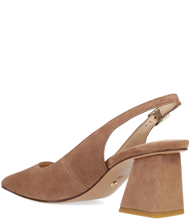 Pelle Moda Florin Suede Slingback Pumps
