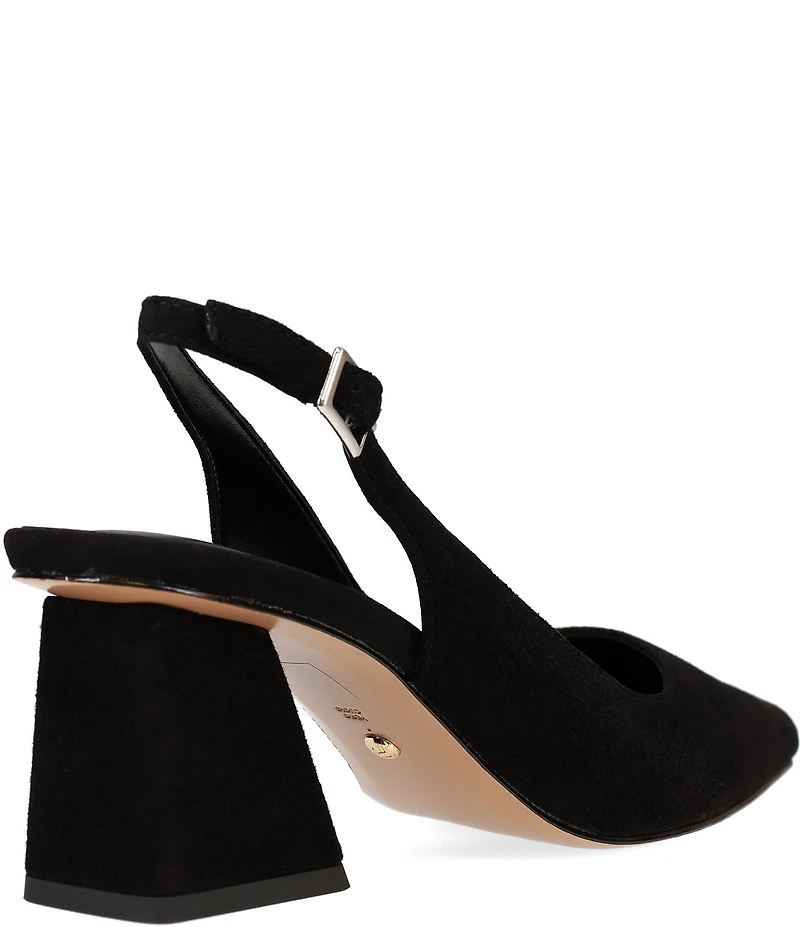 Pelle Moda Florin Suede Slingback Pumps