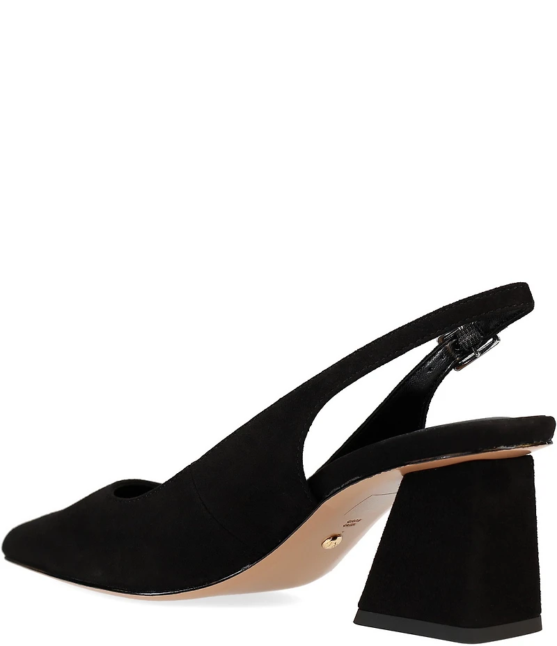 Pelle Moda Florin Suede Slingback Pumps
