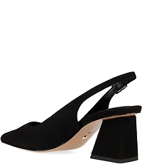 Pelle Moda Florin Suede Slingback Pumps
