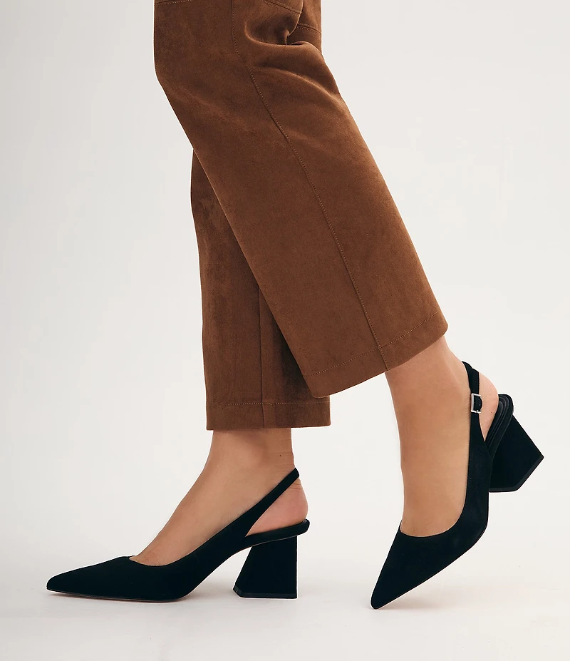 Pelle Moda Florin Suede Slingback Pumps