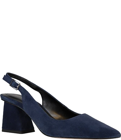 Pelle Moda Florin Suede Slingback Pumps