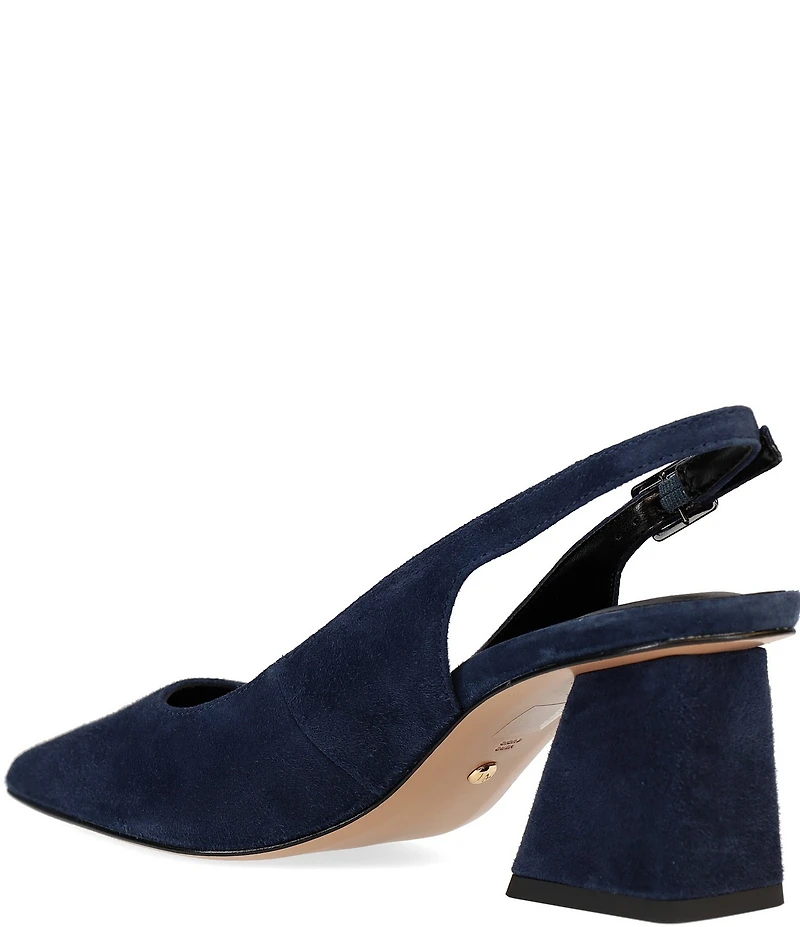 Pelle Moda Florin Suede Slingback Pumps