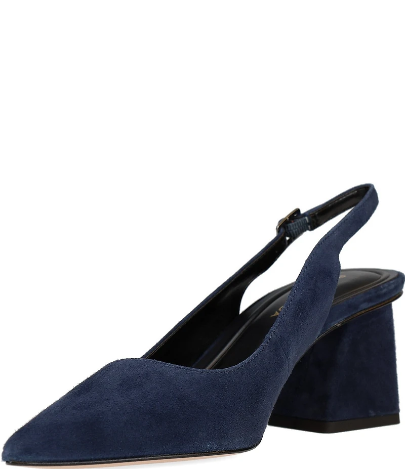 Pelle Moda Florin Suede Slingback Pumps