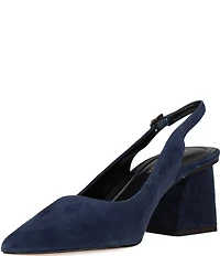 Pelle Moda Florin Suede Slingback Pumps