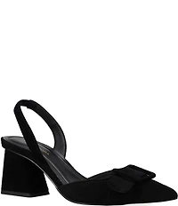 Pelle Moda Imia Suede Slingback Dress Pumps