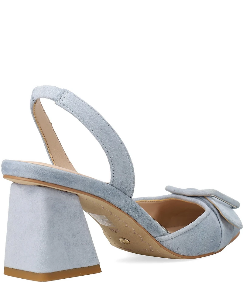 Pelle Moda Imia Suede Slingback Dress Pumps