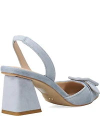 Pelle Moda Imia Suede Slingback Dress Pumps