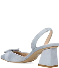Pelle Moda Imia Suede Slingback Dress Pumps