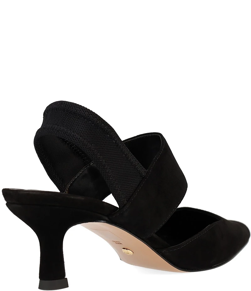 Pelle Moda Kiam Suede Slingback Dress Pumps