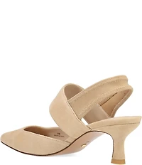Pelle Moda Kiam Suede Slingback Dress Pumps