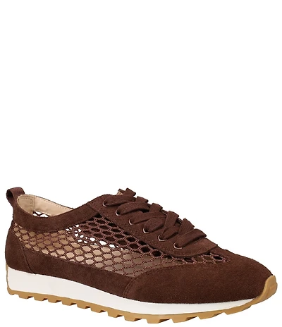 Pelle Moda Kimsy Sport Suede Mesh Sneakers
