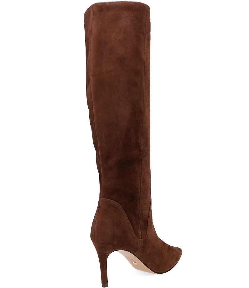 Pelle Moda Lidya Suede Stiletto Tall Boots