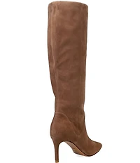 Pelle Moda Lidya Suede Stiletto Tall Boots