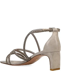 Pelle Moda Teena Kid Suede Strappy Dress Sandals