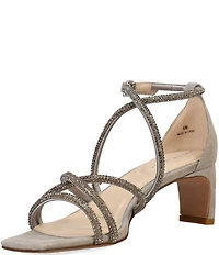 Pelle Moda Teena Kid Suede Strappy Dress Sandals