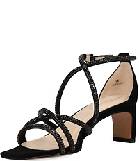 Pelle Moda Teena Kid Suede Strappy Dress Sandals
