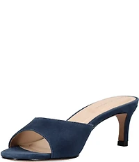 Pelle Moda Unia Suede Dress Slide Sandals