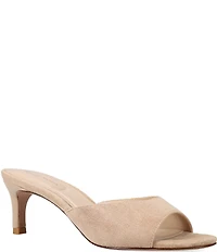 Pelle Moda Unia Suede Dress Slide Sandals