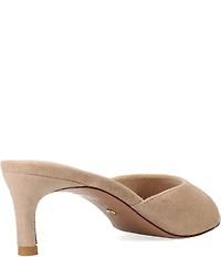 Pelle Moda Unia Suede Dress Slide Sandals