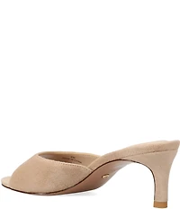 Pelle Moda Unia Suede Dress Slide Sandals