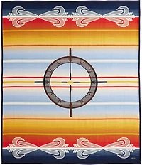 Pendleton American Indian College Fund Drum Keepers Throw Blanket