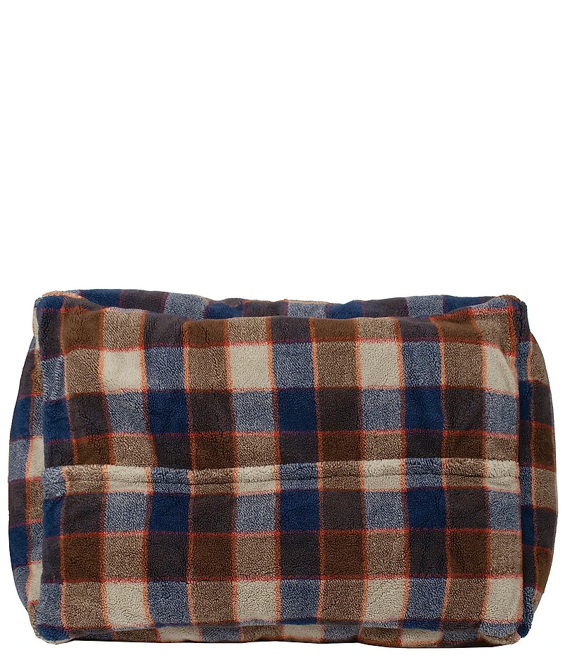 Pendleton Berber Kuddler Plaid Pet Bed