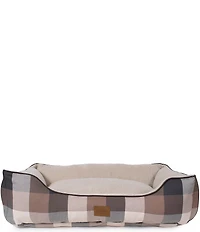 Pendleton Block Plaid Classic Kuddler Dog Bed with Removeable Cover