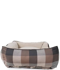 Pendleton Block Plaid Classic Kuddler Dog Bed with Removeable Cover