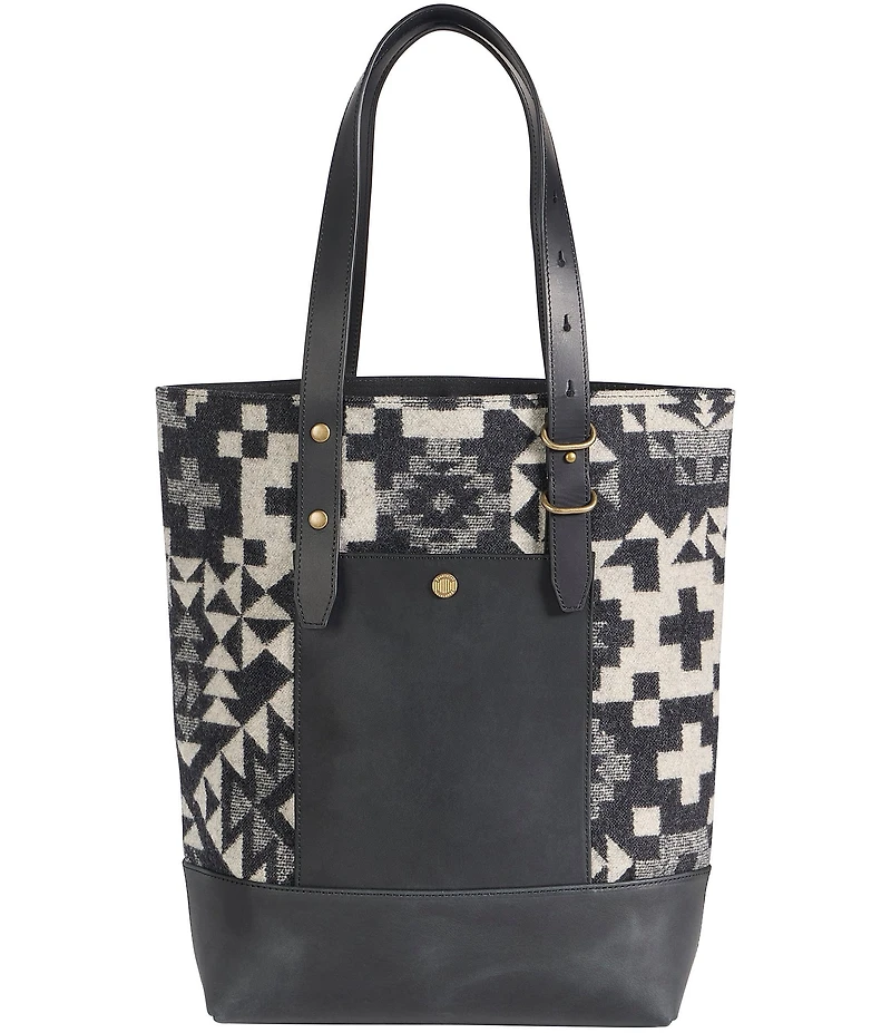 Pendleton Blue Ridge Black Tote Bag