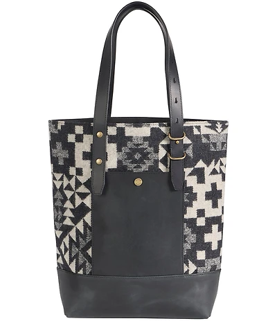 Pendleton Blue Ridge Black Tote Bag