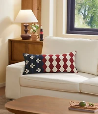 Pendleton Brave Star Americana Embroidered Lumbar Decorative Pillow