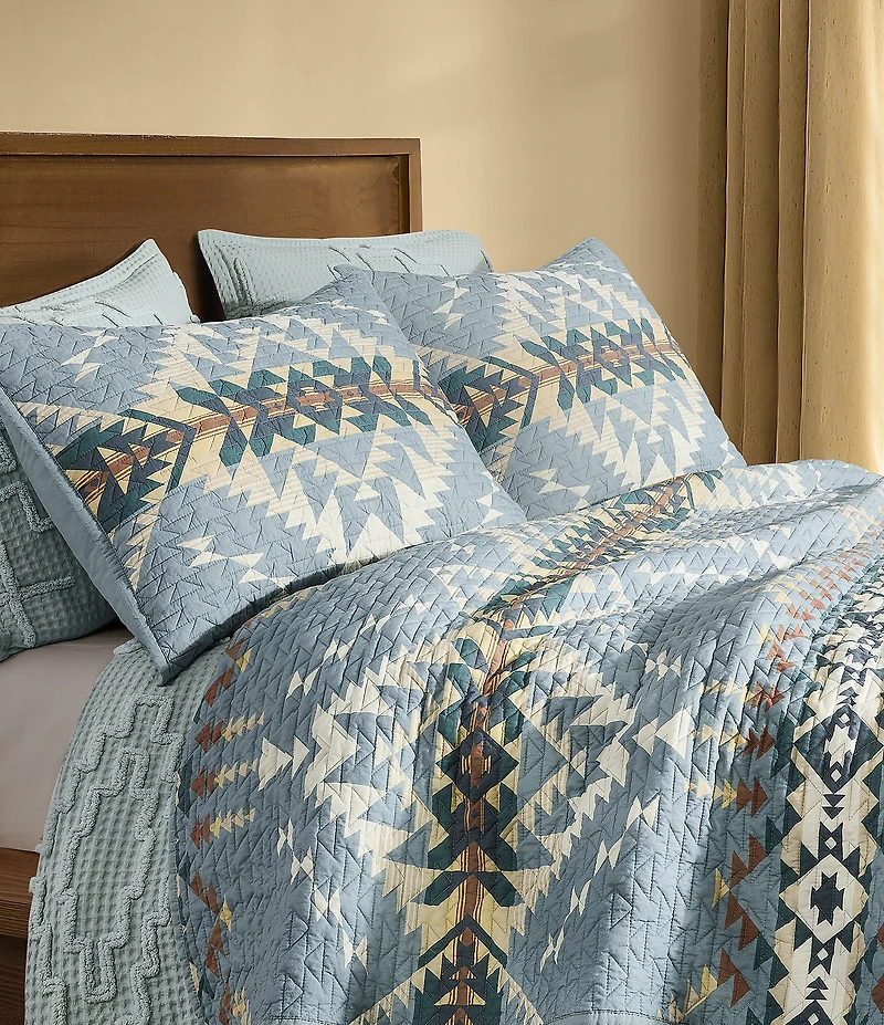 Pendleton Bridge Creek Striking Southwestern-Inspired Pattern Coverlet Mini Set