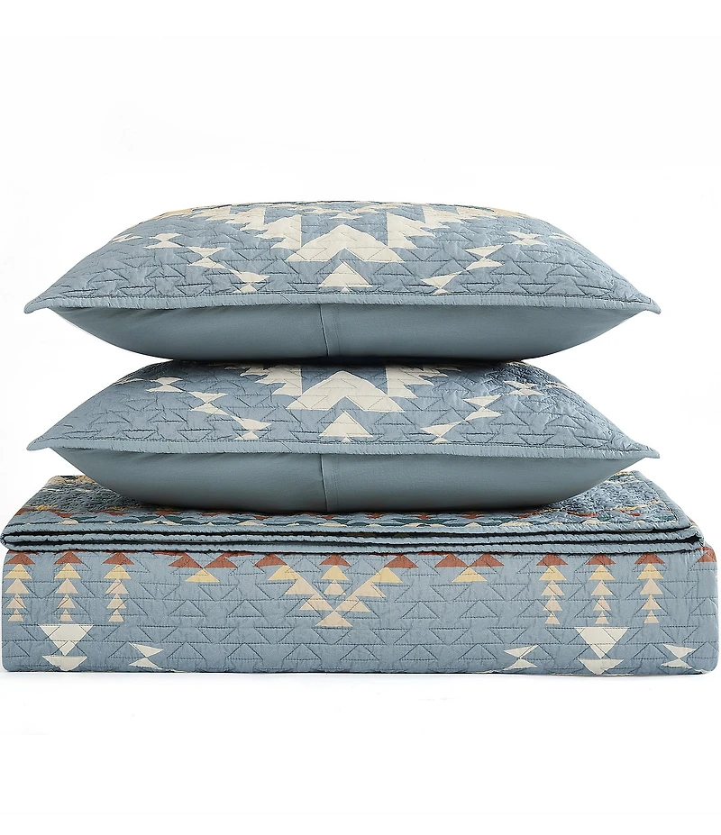 Pendleton Bridge Creek Striking Southwestern-Inspired Pattern Coverlet Mini Set