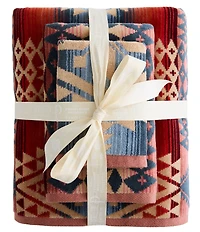 Pendleton Canyonlands Towel Collection Jacquard Southwestern Geometric Pattern 3-Piece Bath Towel Set