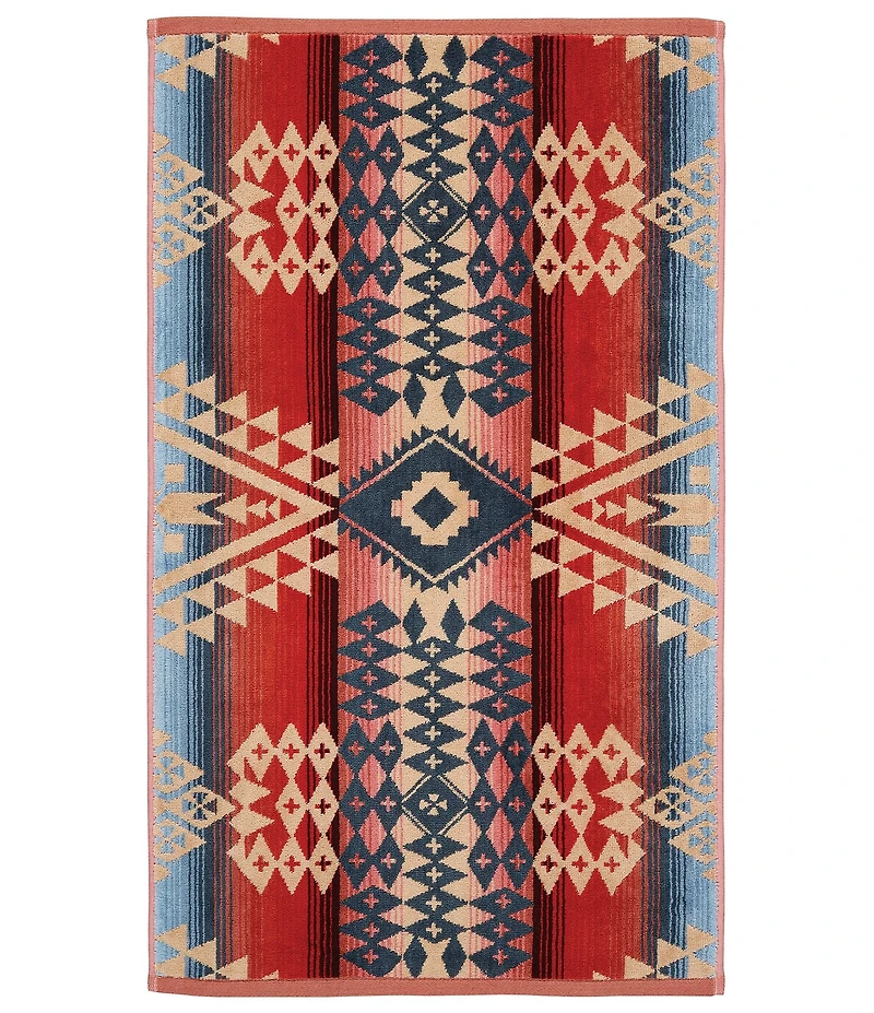 Pendleton Canyonlands Towel Collection Jacquard Southwestern Geometric Pattern 3-Piece Bath Towel Set