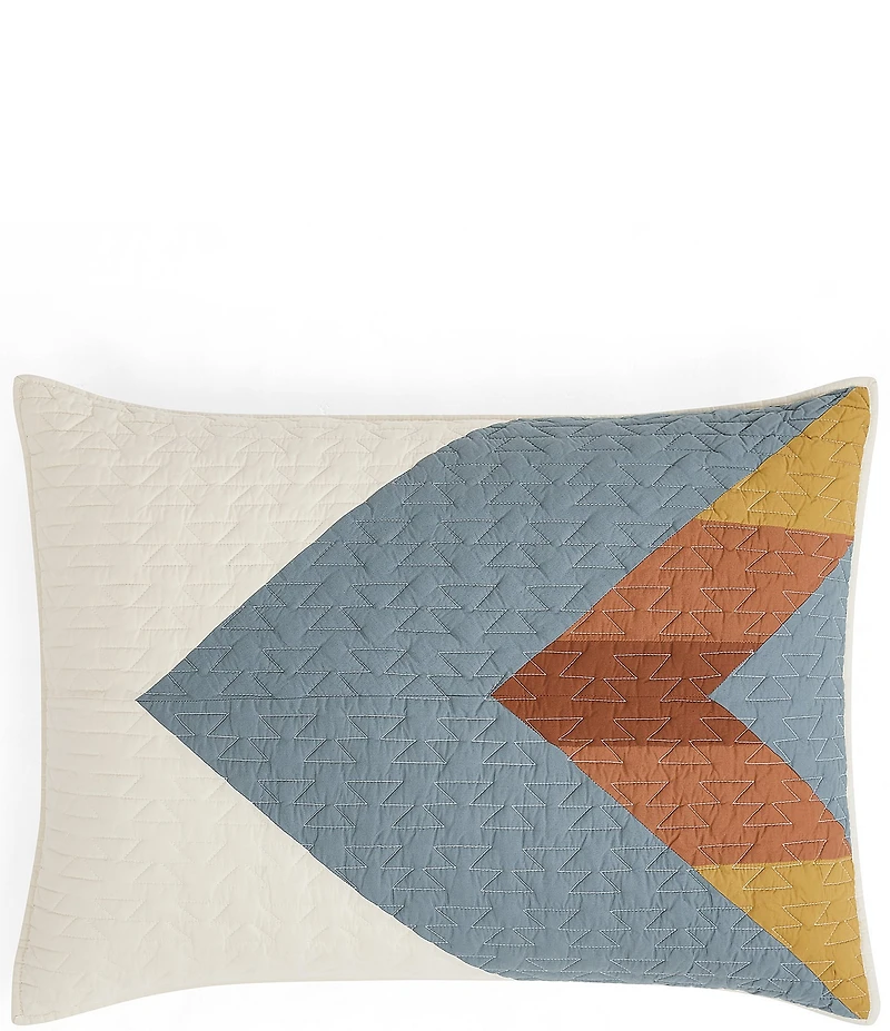 Pendleton Carico Lake Southwestern Striking Geometric Pattern Quilt Mini Set