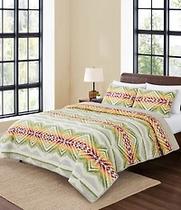 Pendleton Cascadia Southwestern Print Reversible Coverlet Mini Set