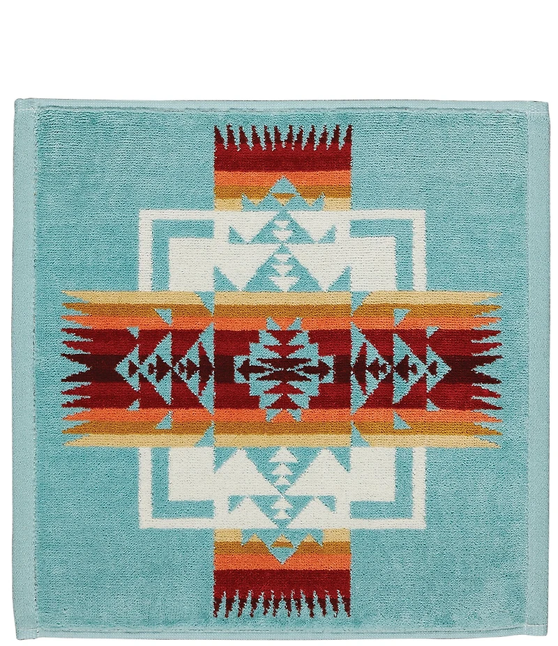 Pendleton Chief Joseph Towel Collection Iconic Jacquard Southwestern Geometric Pattern 3-Piece Bath Towels