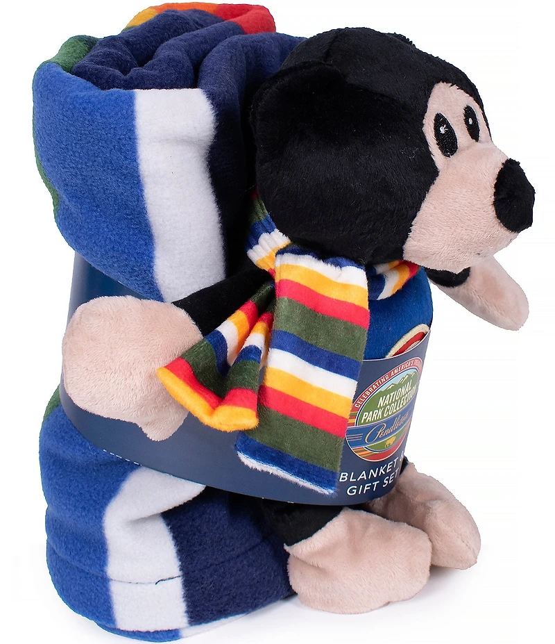 Pendleton Crater Lake National Park Pet Throw & Bear Pal Dog Toy Gift Set