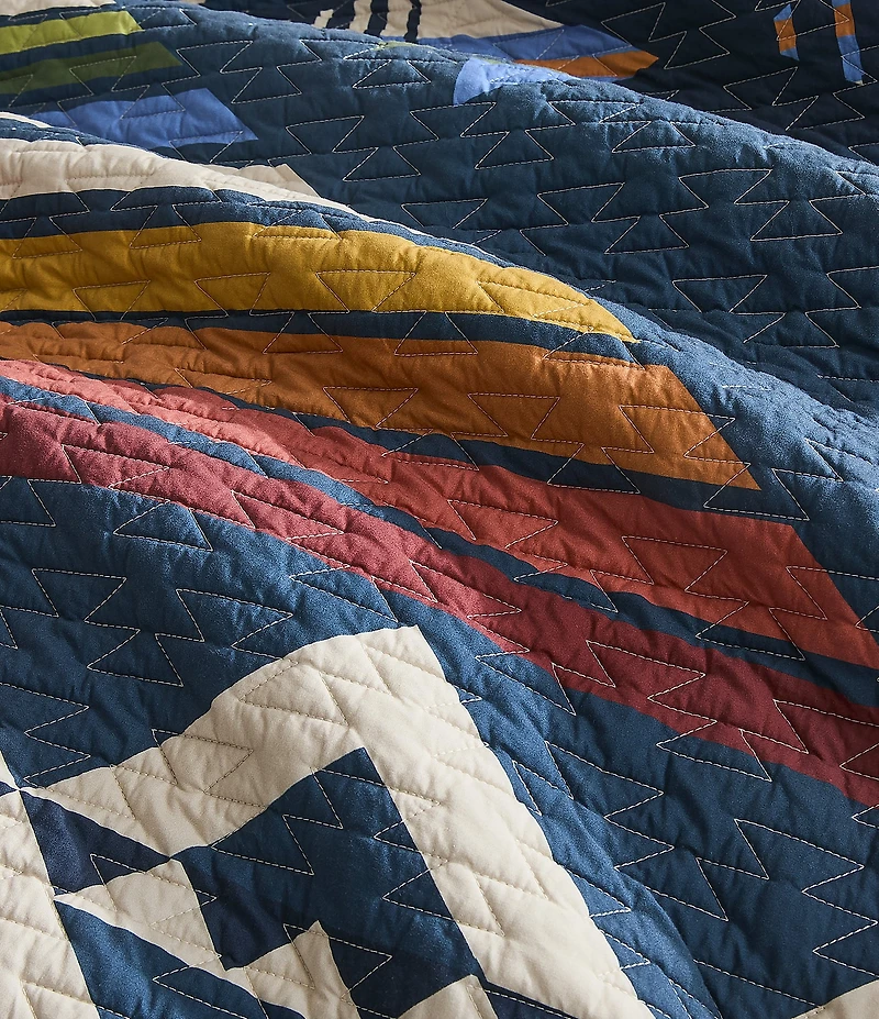 Pendleton Creekside Heritage-Inspired Print Pattern Coverlet Mini Set