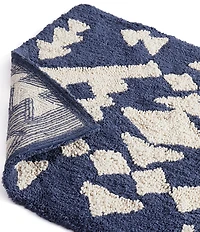 Pendleton Diamond Peak Geometric Pattern Bath Rug