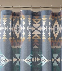 Pendleton Diamond Peak Geometric Pattern Shower Curtain