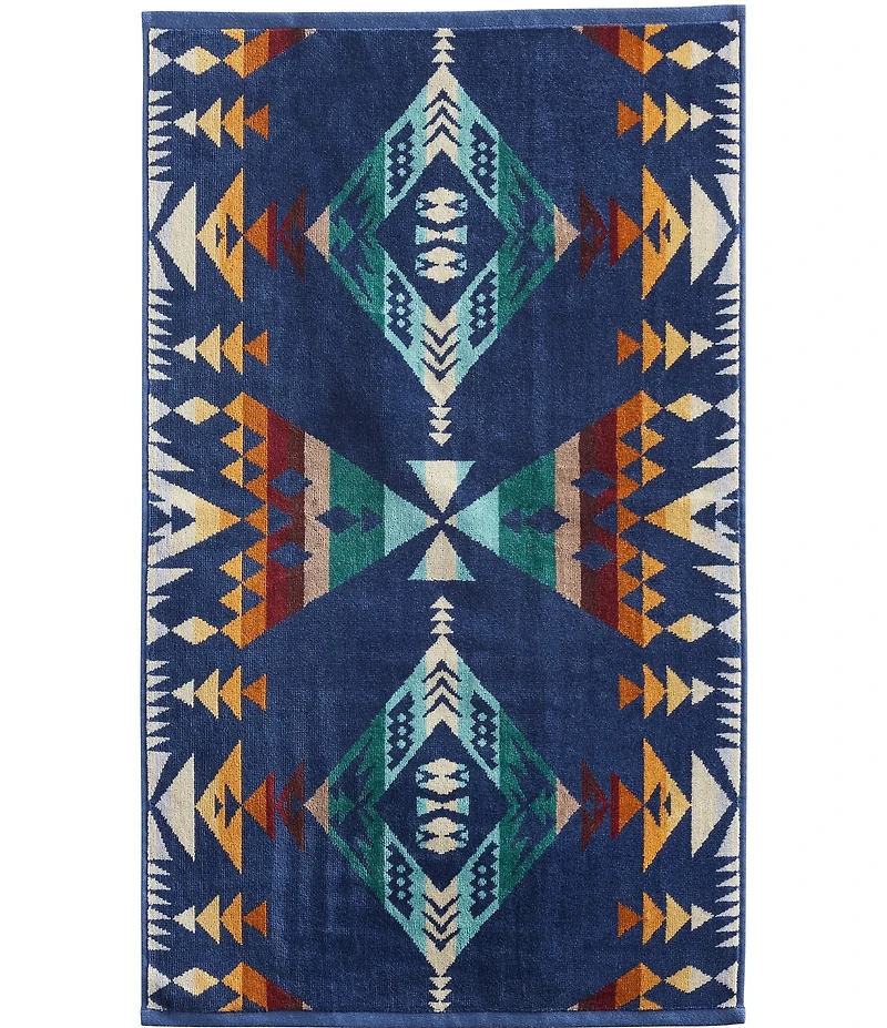 Pendleton Diamond Peak Jacquard Southwestern Geometric Pattern Bath Towels