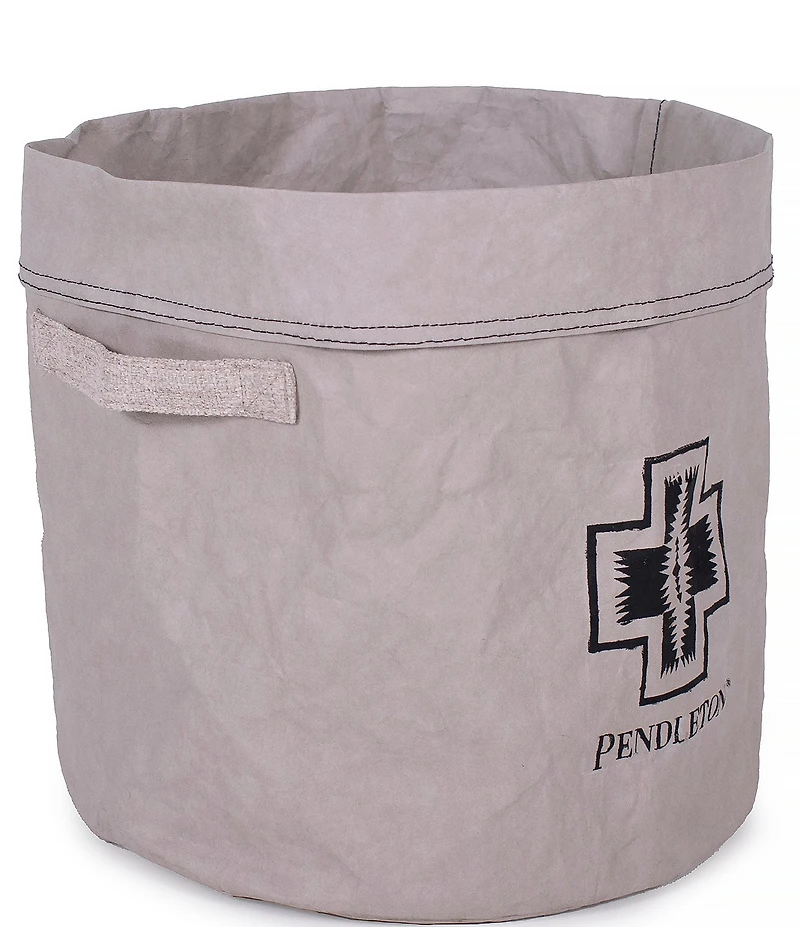 Pendleton Embellished Harding Patterned Paper Dog Eco-Friendly Toy Bucket