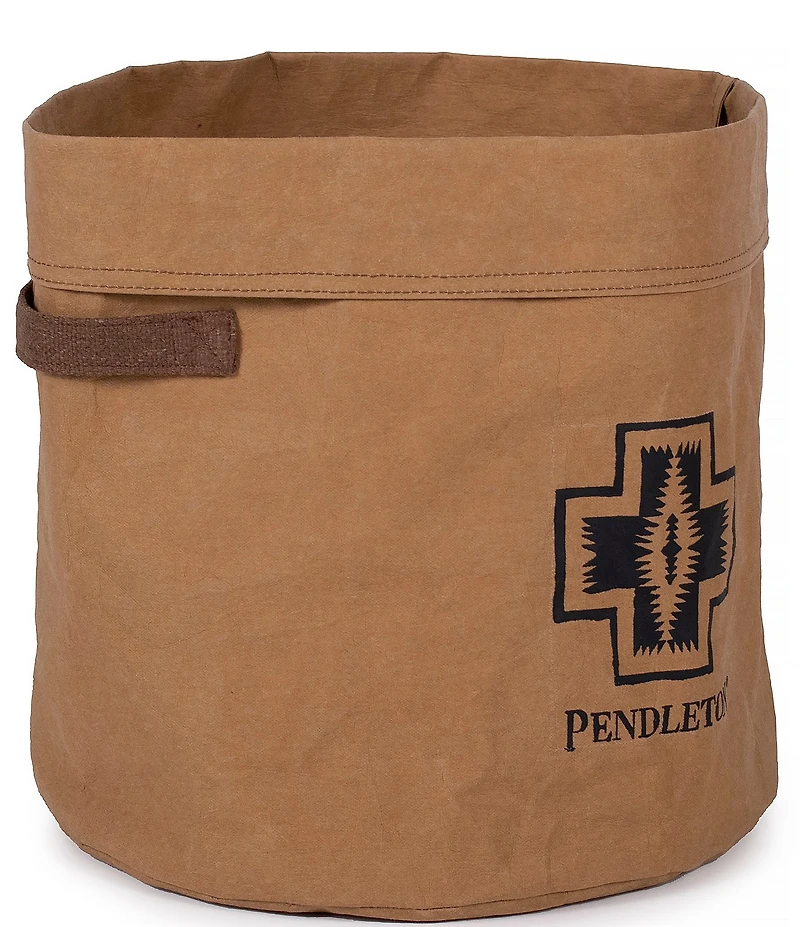 Pendleton Embellished Harding Patterned Paper Dog Eco-Friendly Toy Bucket