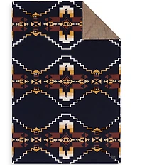 Pendleton Four Corners Southwestern Geometric Pattern Cotton Knit Throw