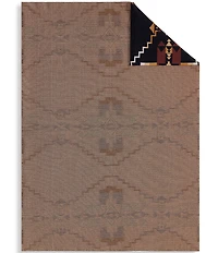 Pendleton Four Corners Southwestern Geometric Pattern Cotton Knit Throw