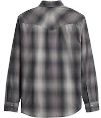 Pendleton Frontier Plaid Long Sleeve Woven Shirt