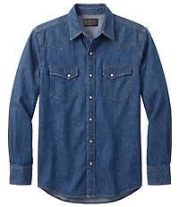 Pendleton Gambler Denim Long Sleeve Woven Shirt